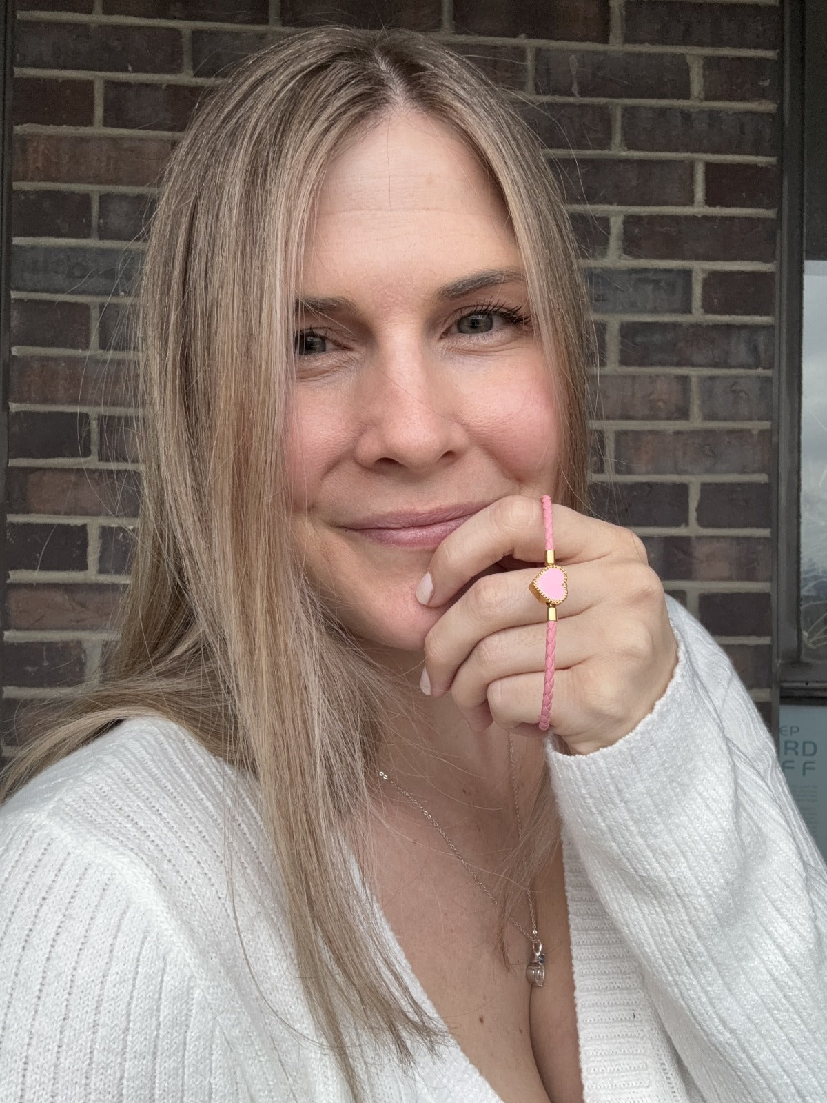 Pink Hope Bracelet - Breast Cancer Awarness - light&karma