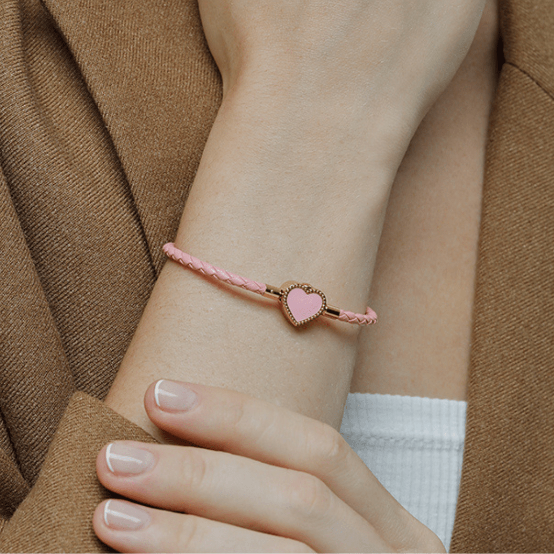 Pink Hope Bracelet - Breast Cancer Awarness - light&karma